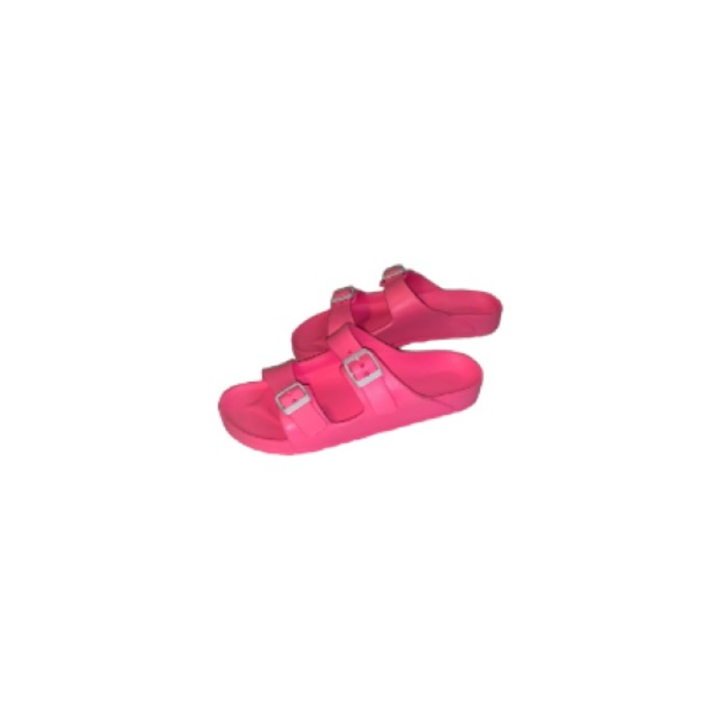 Unbranded Pink Foam Slide Sandals - Women’s Size 6